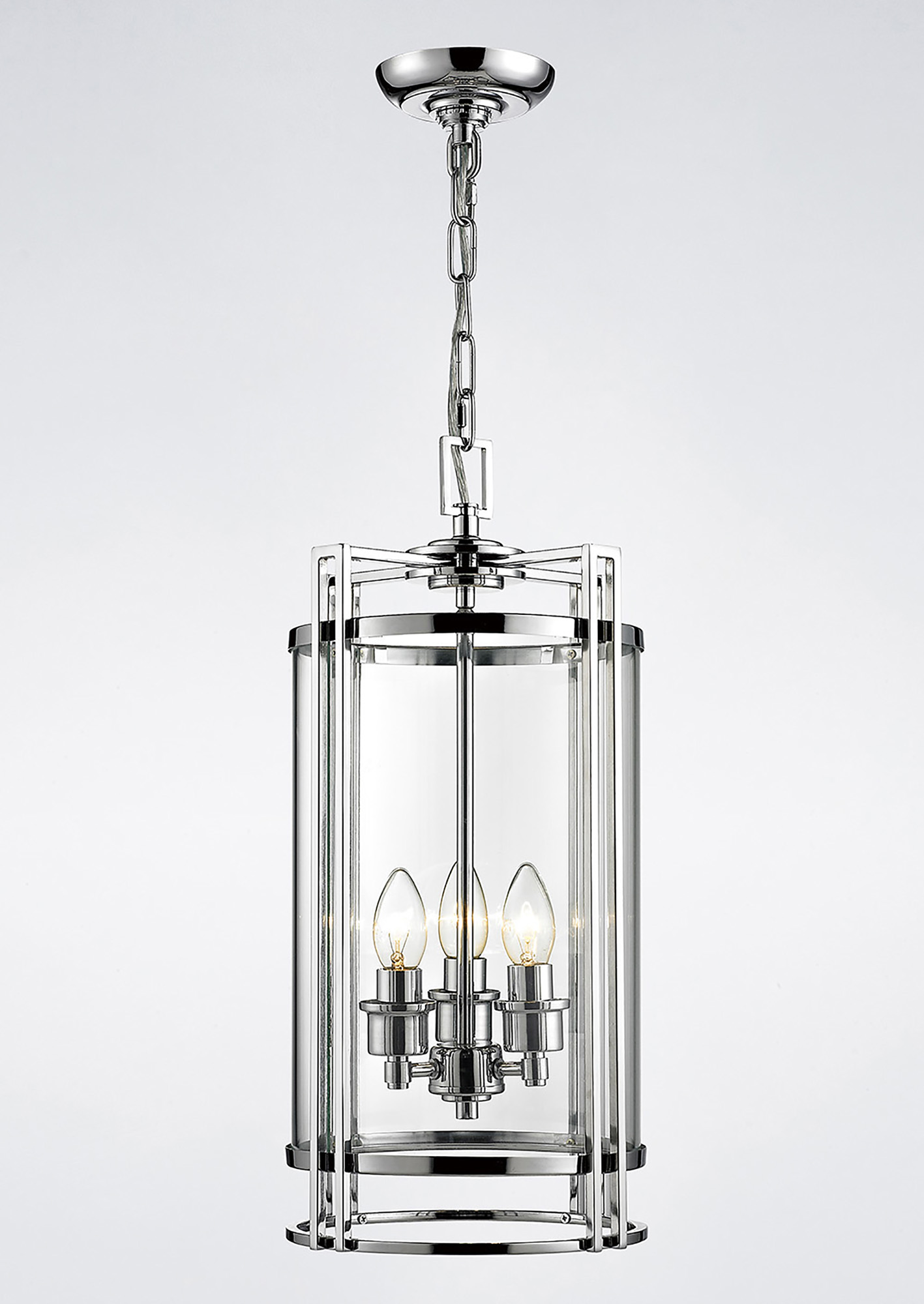 Eaton Polished Chrome Ceiling Lights Diyas Lantern Ranges